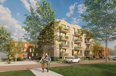 Afbeelding 1 van 43 appartementen Parkstraat in Lemmer