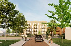 Afbeelding 2 van 43 appartementen Parkstraat in Lemmer